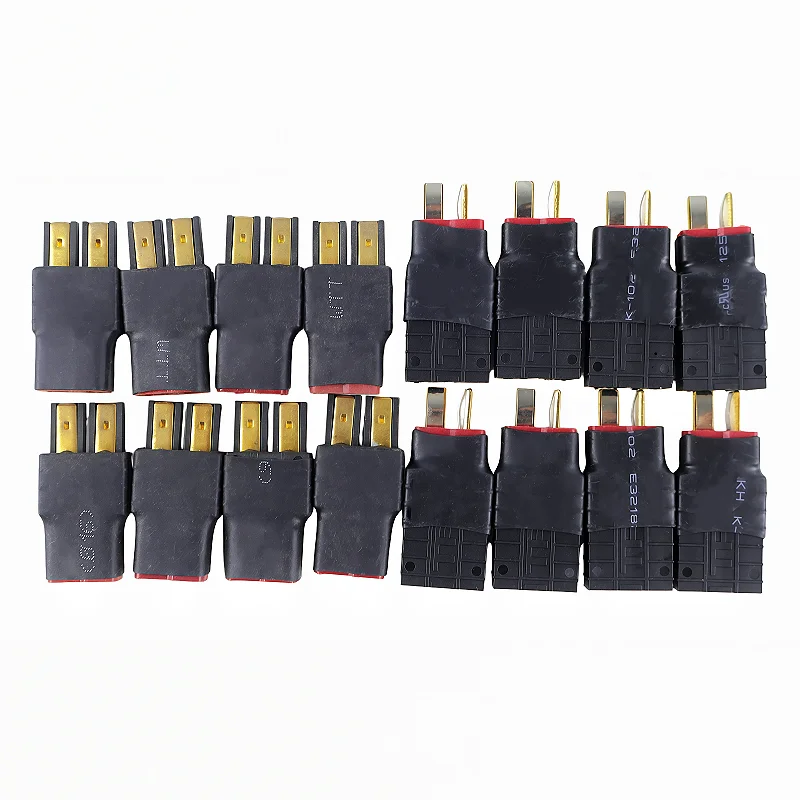 Adapter T Plug To Trx Male/Female Connectors For Rc Lipo Battery Control Parts Diy