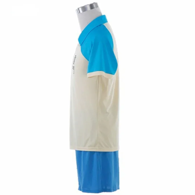 FC6New Inazuma أحد عشر راشيل نعومي أزياء تنكرية لمدرسة رامين الزرقاء لكرة القدم الصيفية للأولاد Trikot@FC8!