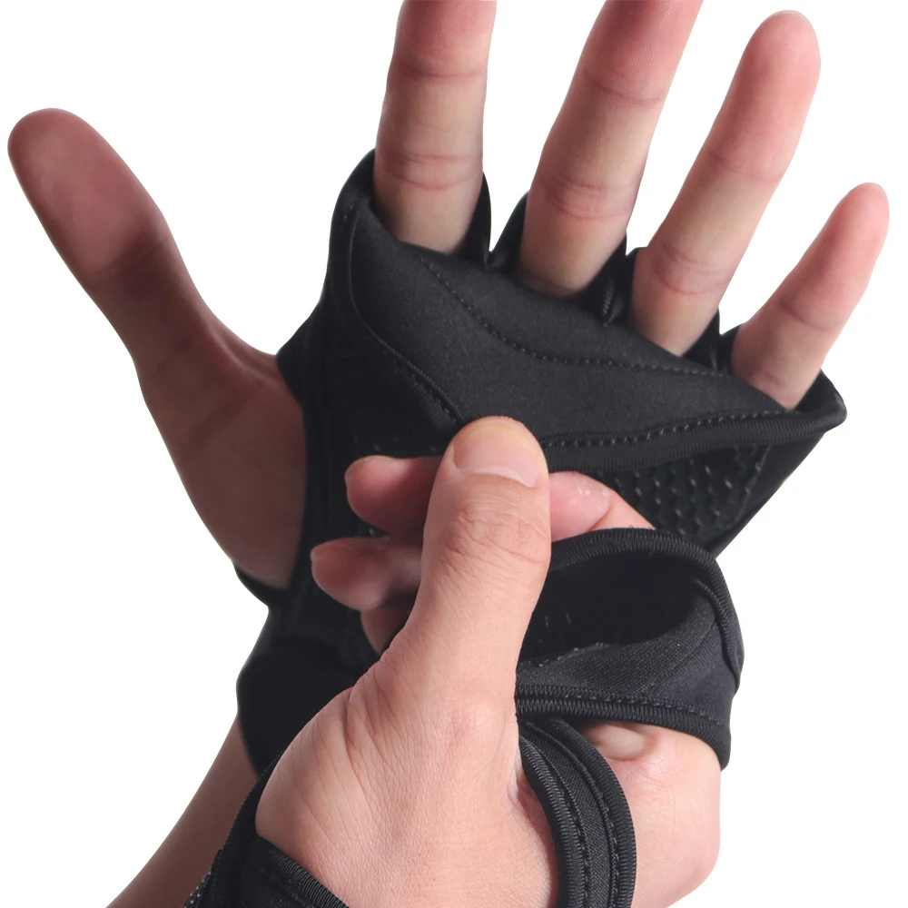 Diving Cloth Sports Fitness Gloves Palm Guards Wrist Guards Silicone Non-slip Hand Guards