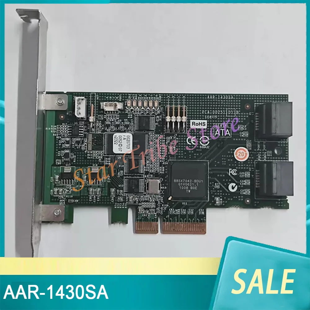 4-Port SATA RAID Card AAR-1430SA PCI-E Interface