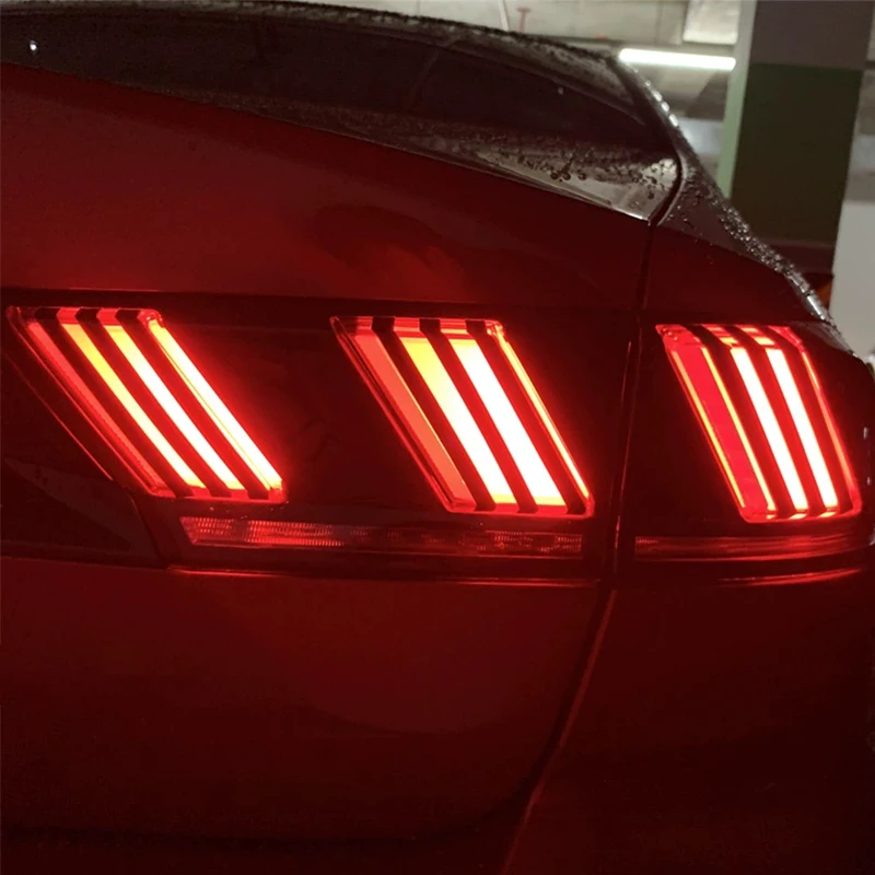 For Peugeot 508 2023 2022 2021 2020 2019 Taillight film Taillight sticker Headlight bright black film