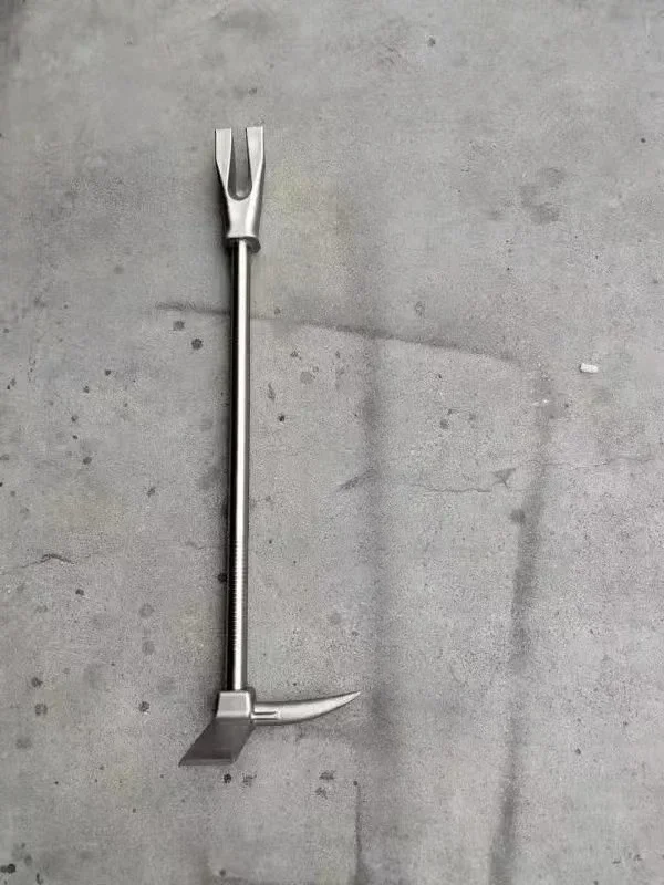 표준 클로가 있는 Halligan 도구: 강제 진입 및 구조 소방 크로우바 도구