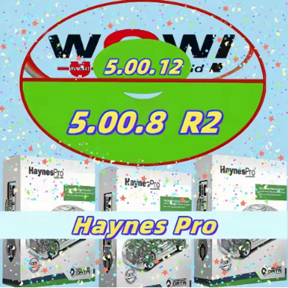 

Wurth WOW 5.00.12 And HAYNES pro Vivid 2015.1 Automotive Diagnostic & Repair Software Multilingual Version 2025