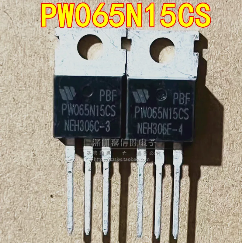 10 Buah PW065N15CS 150V 160A TO-220 Transistor Efek Medan MOS Baru