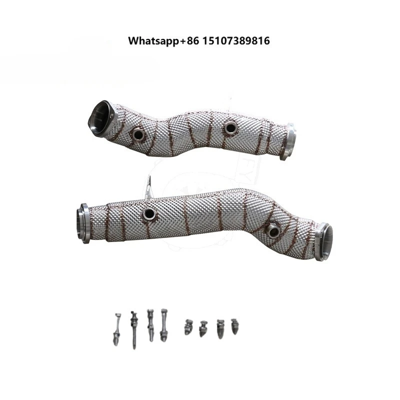 

Exhaust Downpipe for C43 and C400 M276 Engine RHD with Heat Shield