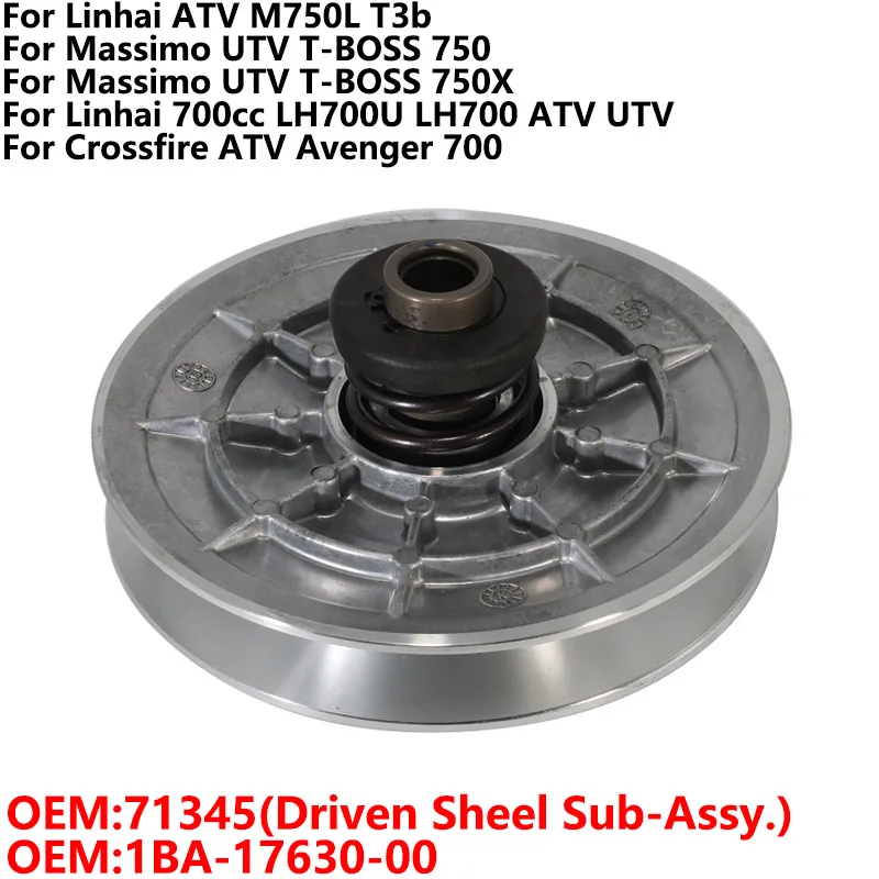 

1BA-17630-00 Clutch Parts Primary Drive Clutch kit For Linhai 700cc LH700U LH700 ATV UTV M750L T3b For Crossfire ATV Avenger 700