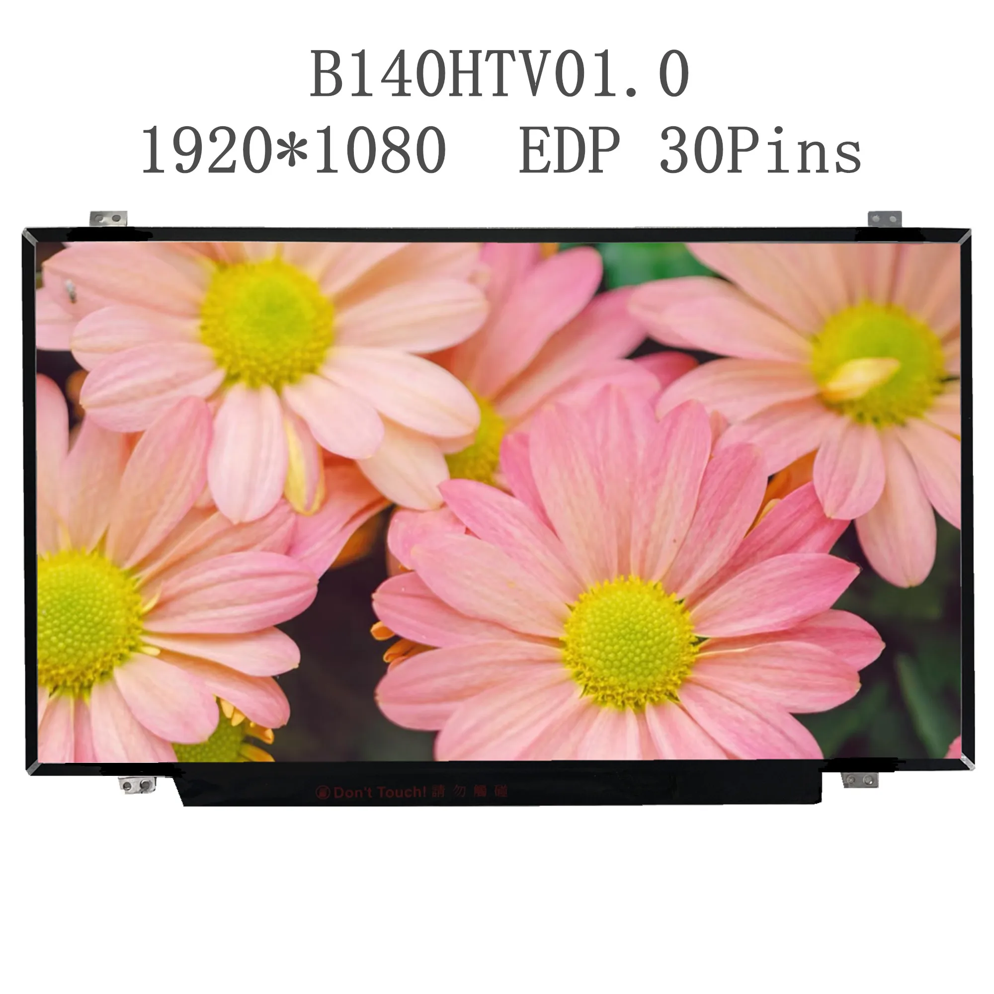 

14.0'' B140HTV01.0 Laptop LCD Screen Display Panel Matrix 1920×1080 EDP 30 Pins