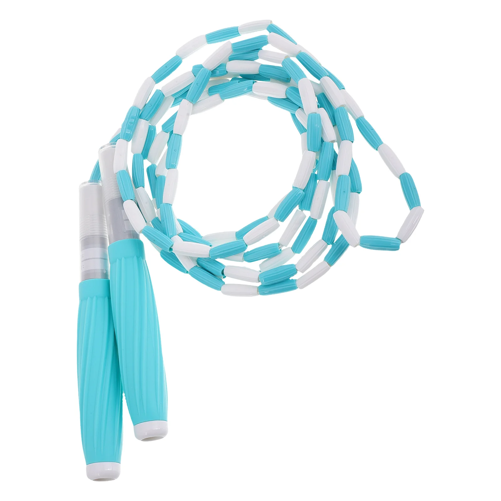 

Beaded Jump Rope Soft Silicone Beads Lightweight Durable Skipping Rope for School Exercise Fitness Training