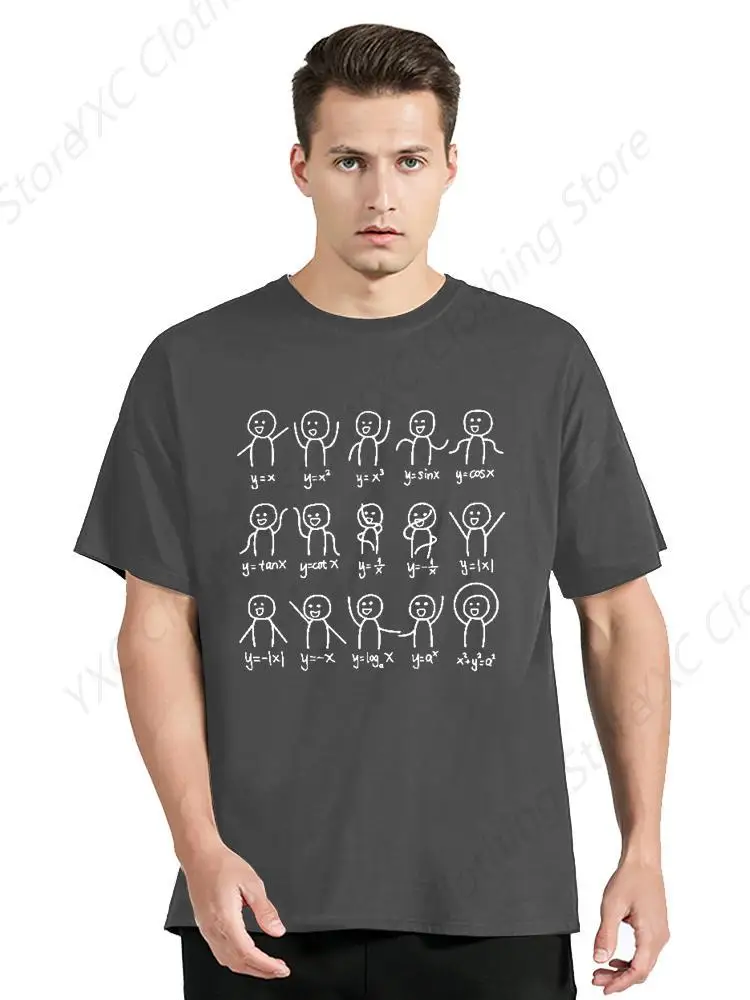 Algebra Dance Funny Figures Math Equation T-Shirt Funny Graphic Streetwear S - 6XL Fresh Classic Basic Tshirts