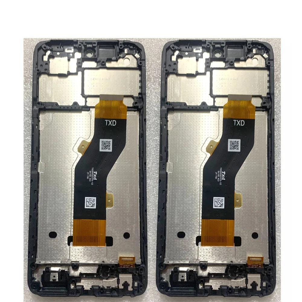 For Tecno BG7 Frame LCD Display Spark 20C BG7 n LCD Screen Touch Panel Digitizer For Tecno Spark 20c LCD Frame