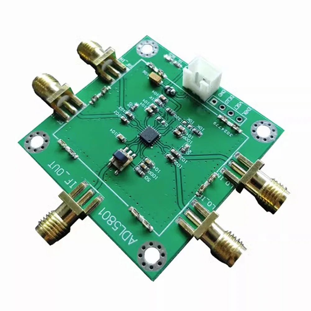 Imagem -05 - Mix Módulo Mixer Freqüência Ativa rf Mixer Duplo Mixer Balanceado Cabo de Banda Larga Up-converter Down Converter Adl5801 10mhz6ghz