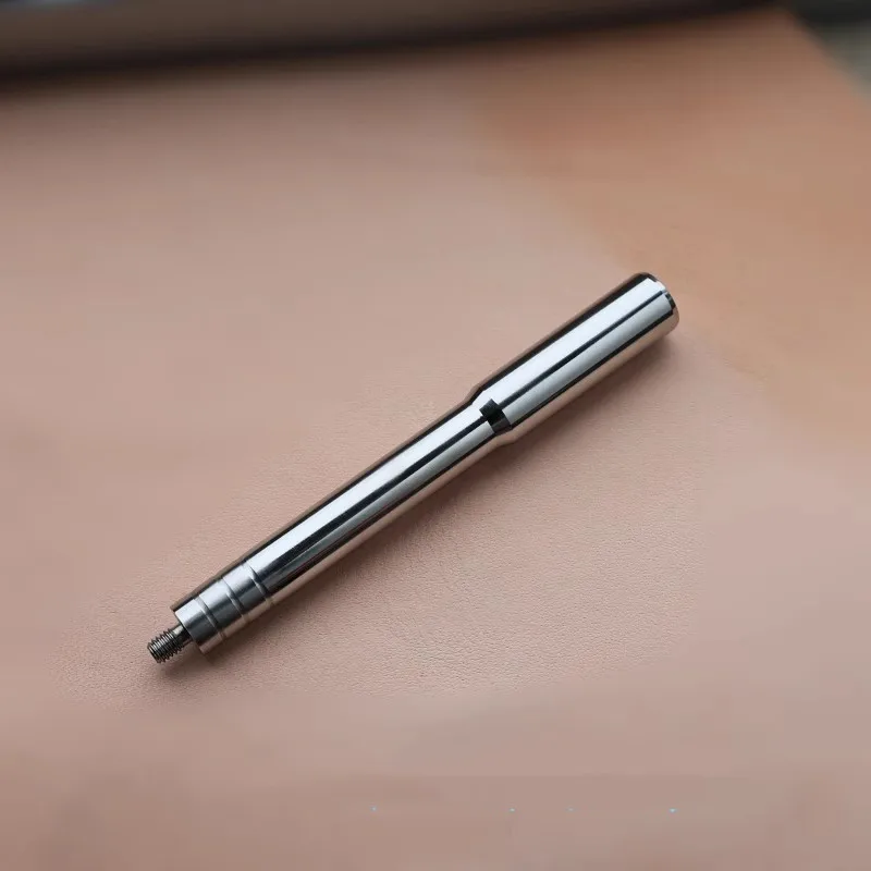 Hoogwaardige lederen prikijzers in Franse stijl - vervangbare M390 stalen Leathercraft-beitel, professionele lederen werkgereedschappen