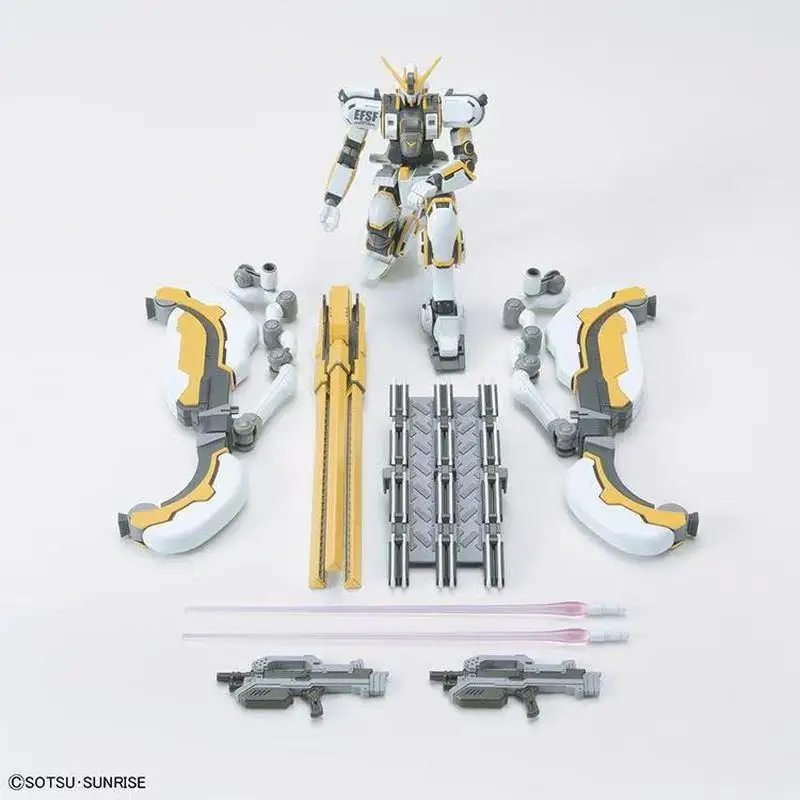 

Hg 1/144 Mobile Suit Thunderbolt Atlas Rx-78al Assembly Model Kit Action Figures Desktop Ornament Surprise Gift Collection Boys
