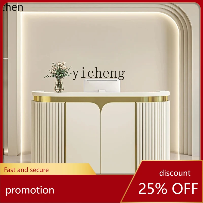 

HXL Beauty Salon Cashier Counter Clothing Store Counter Yoga Studio Reception Desk