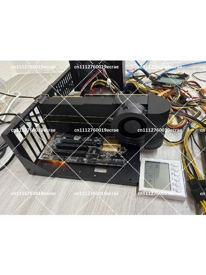 Graphics Card Active Cooling Fan for MI25 MI50 MI60 MI100 MI210 s7150 X2