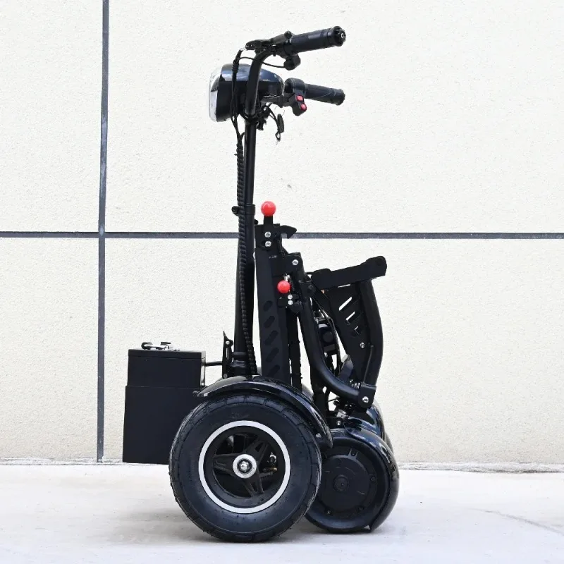 Foldable 4 Wheel Electric Fat Tire Golf Cart Golf Scooter Golf Trolley Lightweight Powerful Mobility