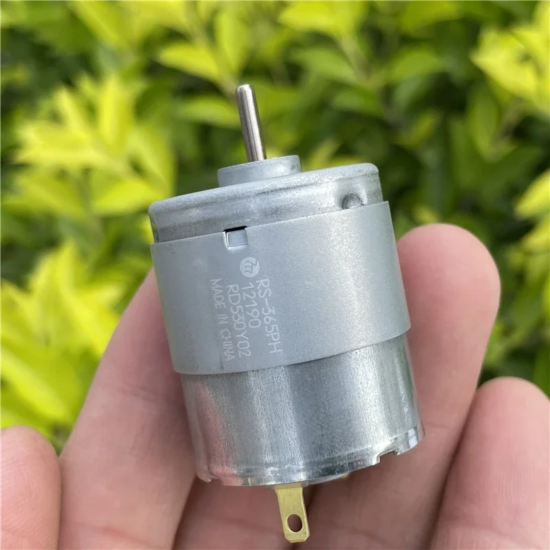 Original MABUCHI RS-365PH-12190 Carbon Brush Motor DC 12V-24V 9000RPM High Speed for Heat Gun Massager