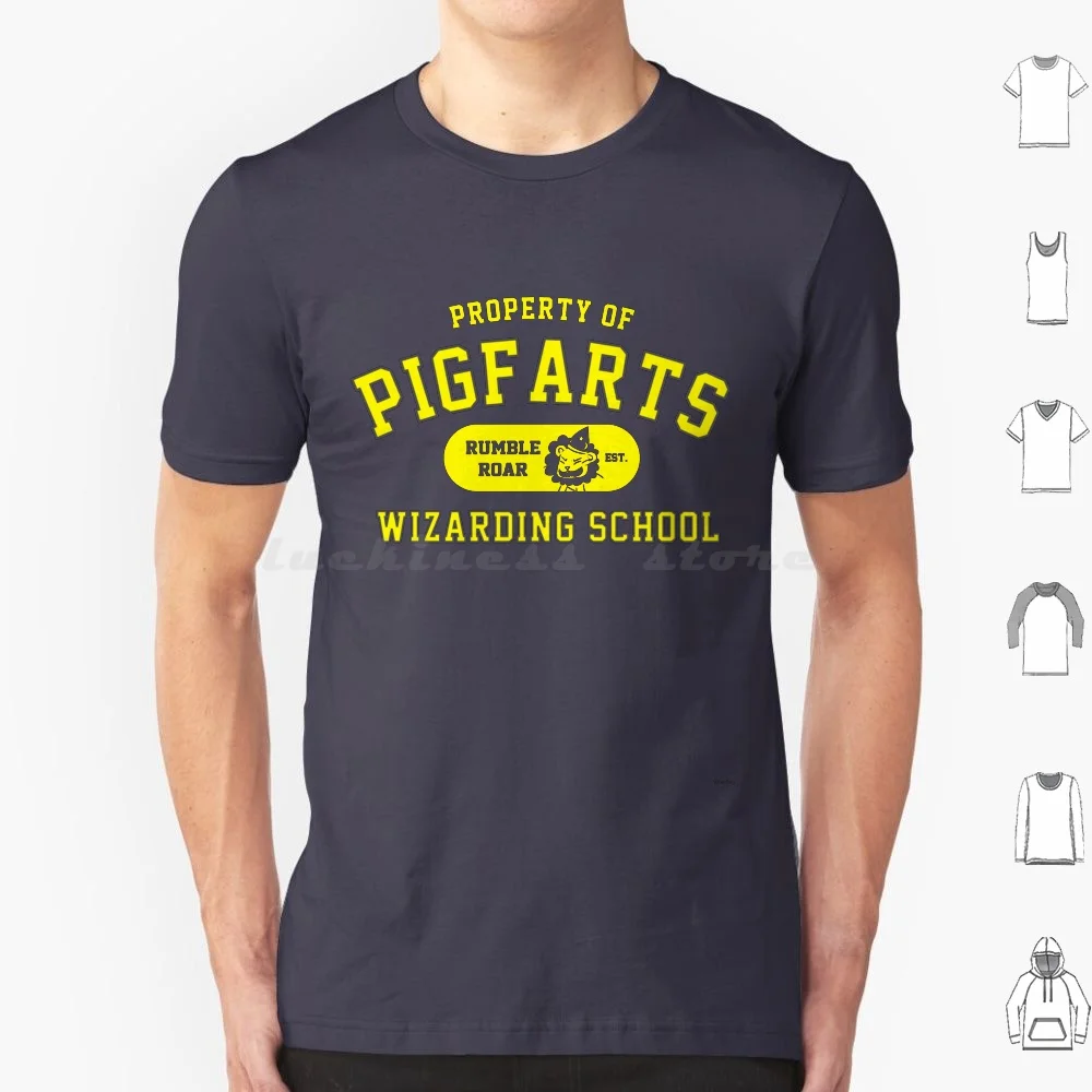 Starkid : Pigfarts Wizarding School ( Yellow ) T Shirt Men Women Kids 6Xl Starkid Pigfarts Rumbleroar Avpm Avps Very Musical