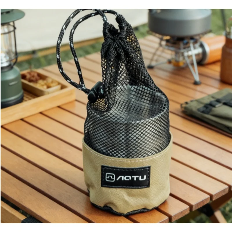 1 Stück Becheraufbewahrungstasche Outdoor Camping Reiseausrüstung Aufbewahrungstasche Tragbare Wasserdichte Camping-Aufbewahrungsbeutel