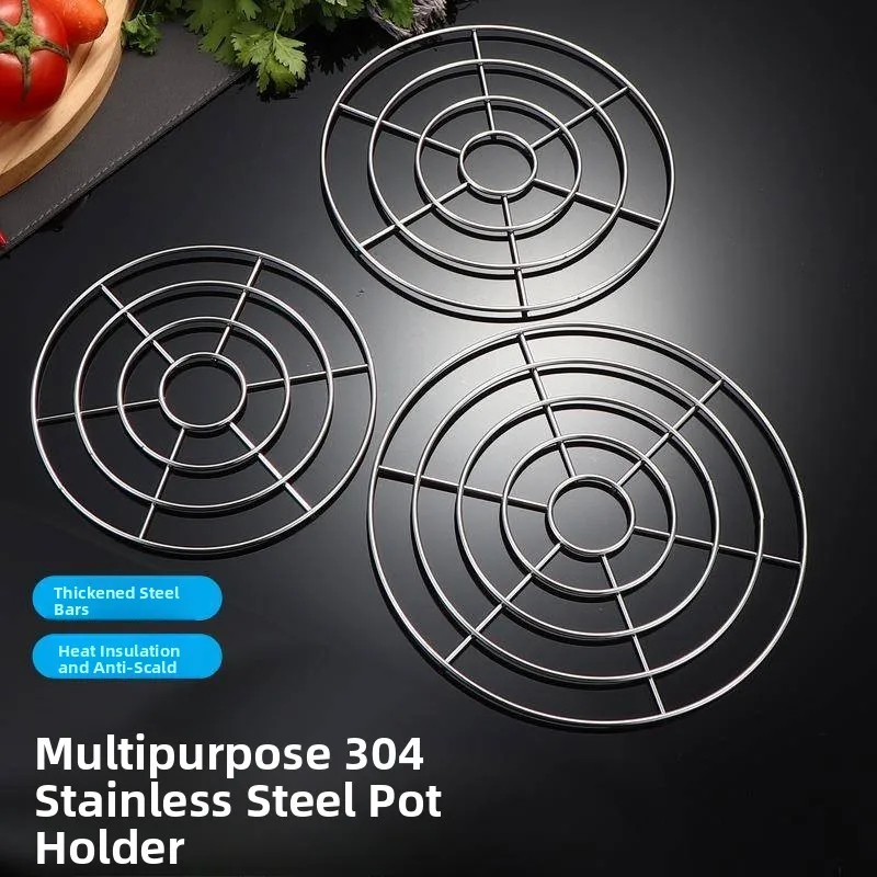 Home Use 304 Stainless Steel round Steamer Grid Water Separation Steamed Buns Tray Steaming Rack Cooking Utensils Steam Pan