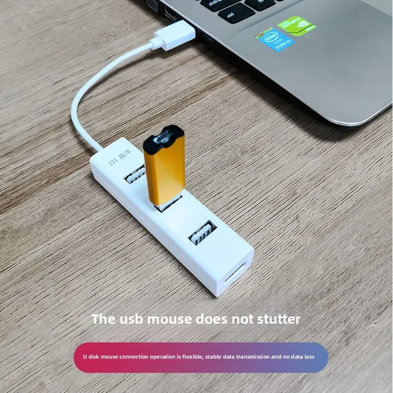 USB 2.0 Multi-Port Hub, 4-in-1 Splitter, Data Sync & Charging,Multi-Port Expander for Laptop PC, Plug and Play,Hot Sale