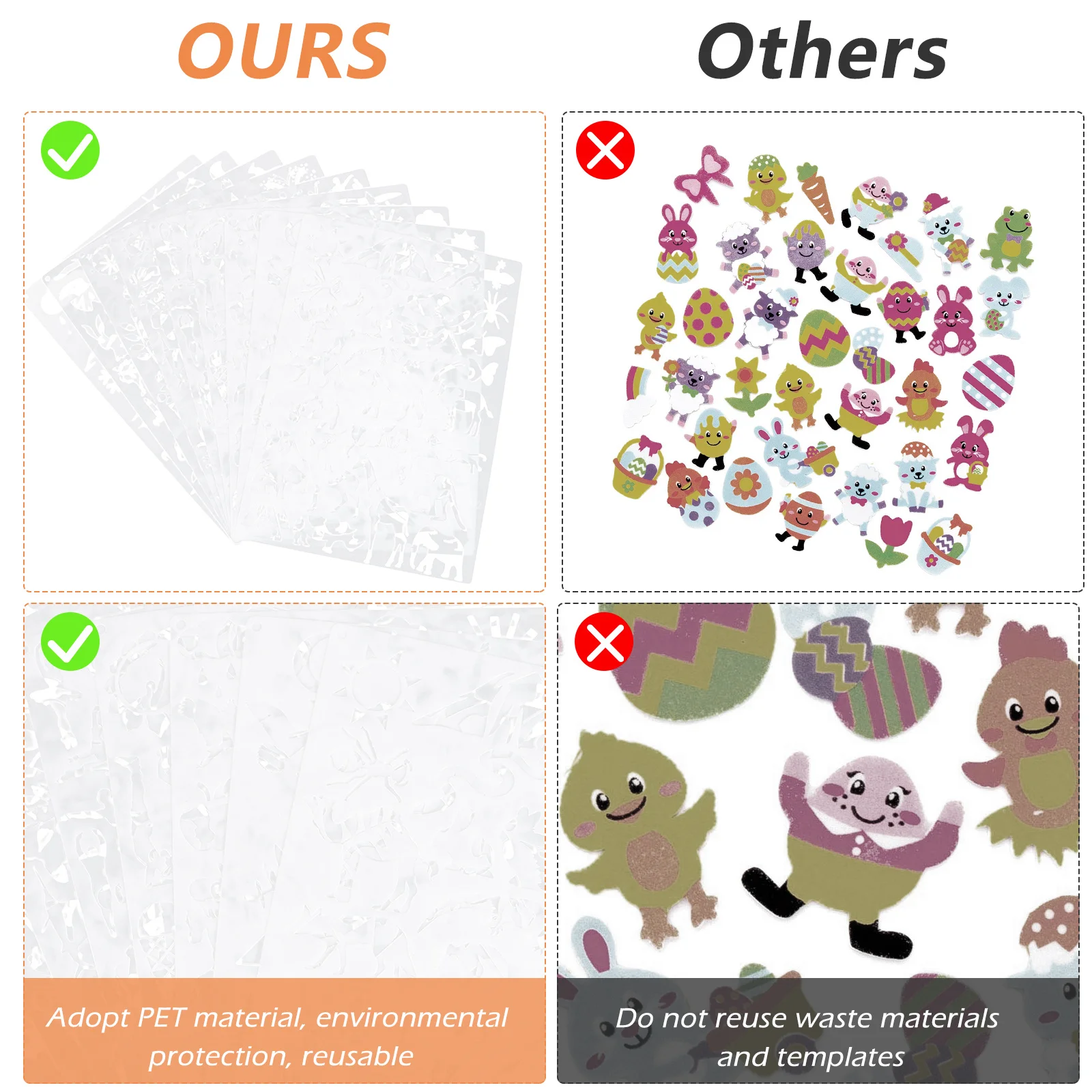 

9Pcs Animal Painting Stencil -Friendly Washable Drawing Template for Kids Art Projects DIY Home Decor Drawing Stencil