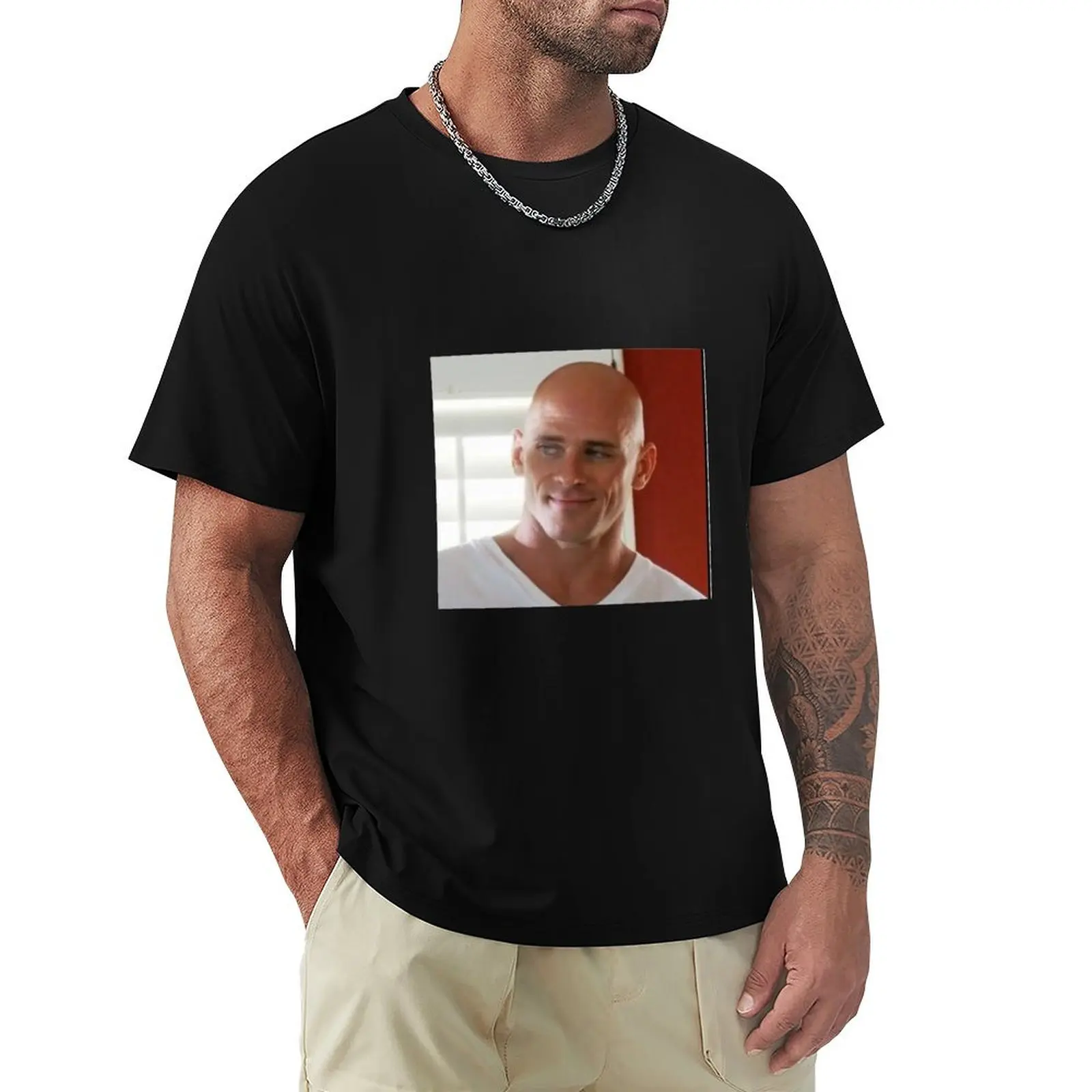 

Johnny Sins T-Shirt Personalized t-shirt custom shirt plus sizes for a boy Men's t-shirts