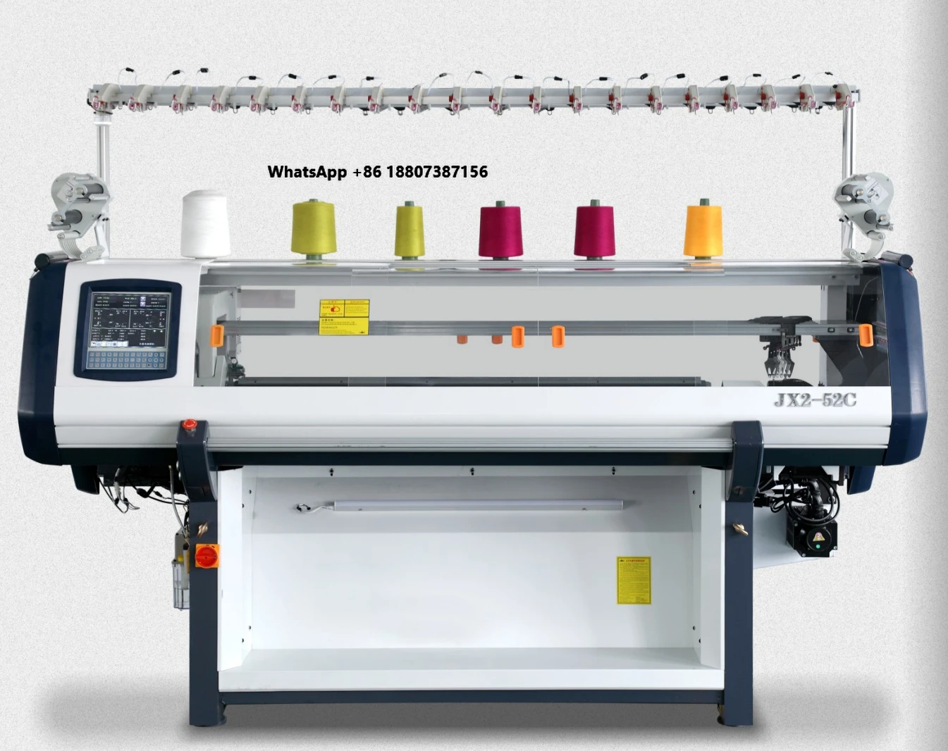 Jacquard Industrial Computerized 12 Gauge 5gg Double Carriage System Flat Knitting Machine in China