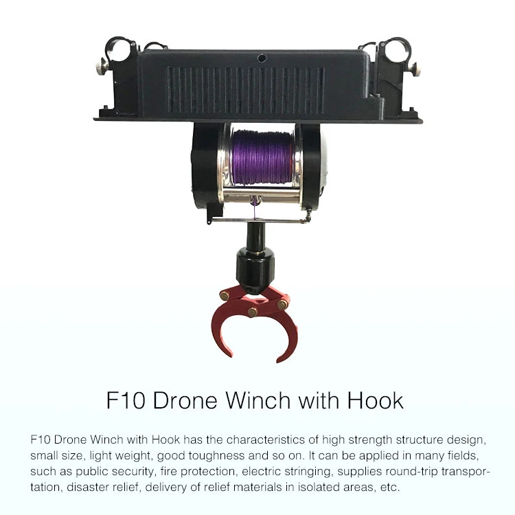 Drone Winch with Hook Cargo Drop Device 5kg  Payload  Accessories for DJI M600  Pro