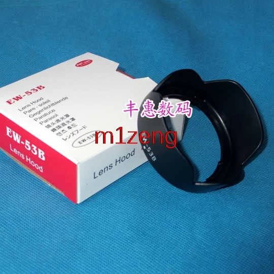 EW-53B EW53B Lens Hood cover protector 49mm for Canon RF-S 10-18mm F4.5-6.3 IS STM camera lens 10-18