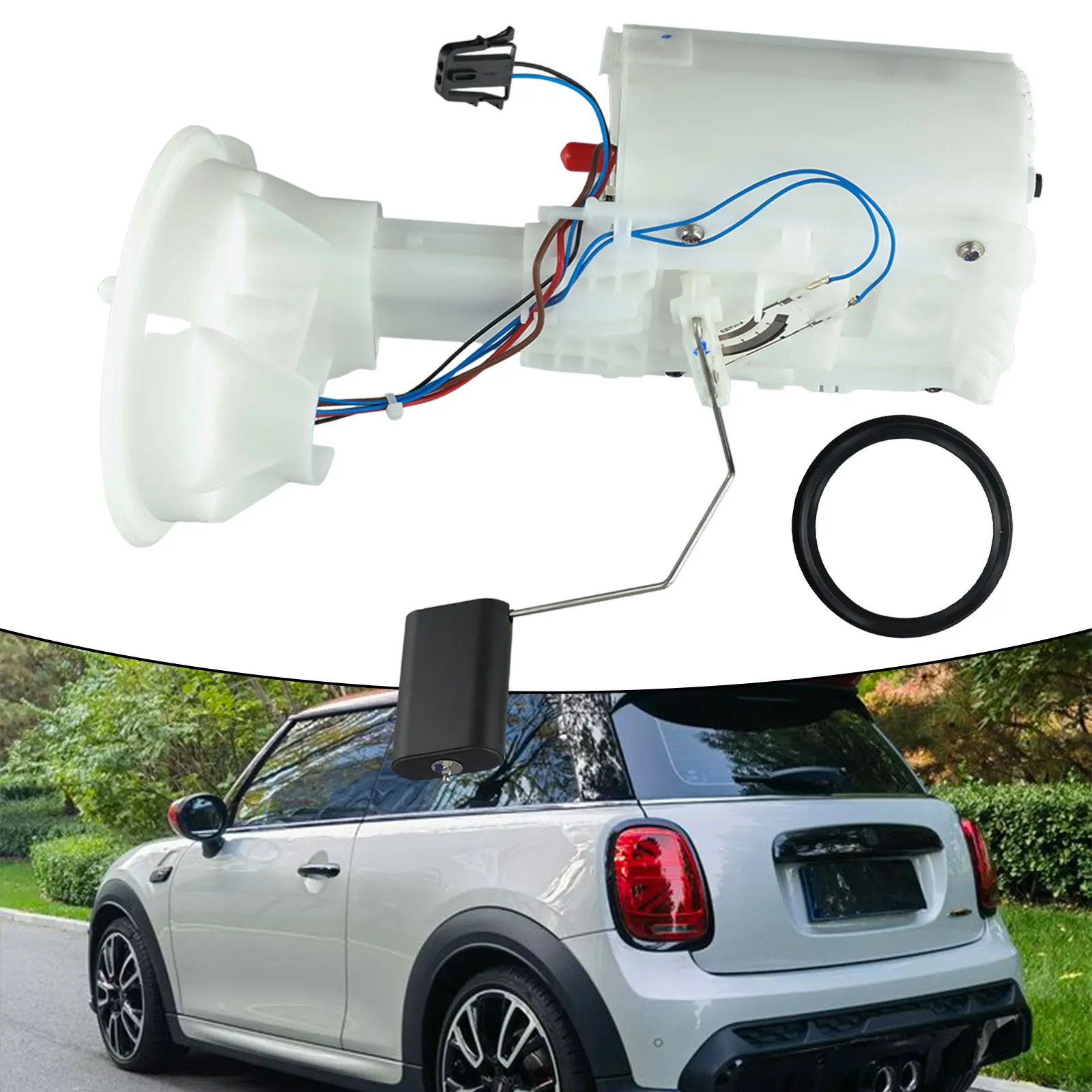 

1pcs Newest Fuel Pump Assembly For Mini For Cooper JCW R55 R56 R57 R58 R59 1.6L 16112755082 Direct Replacement Accessories