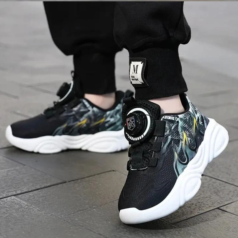 Children shoes girl Shoes Kids sneakers Pu Leather Sports Tennis baby boy shoes School Running Casual Sneaker Walking shoe