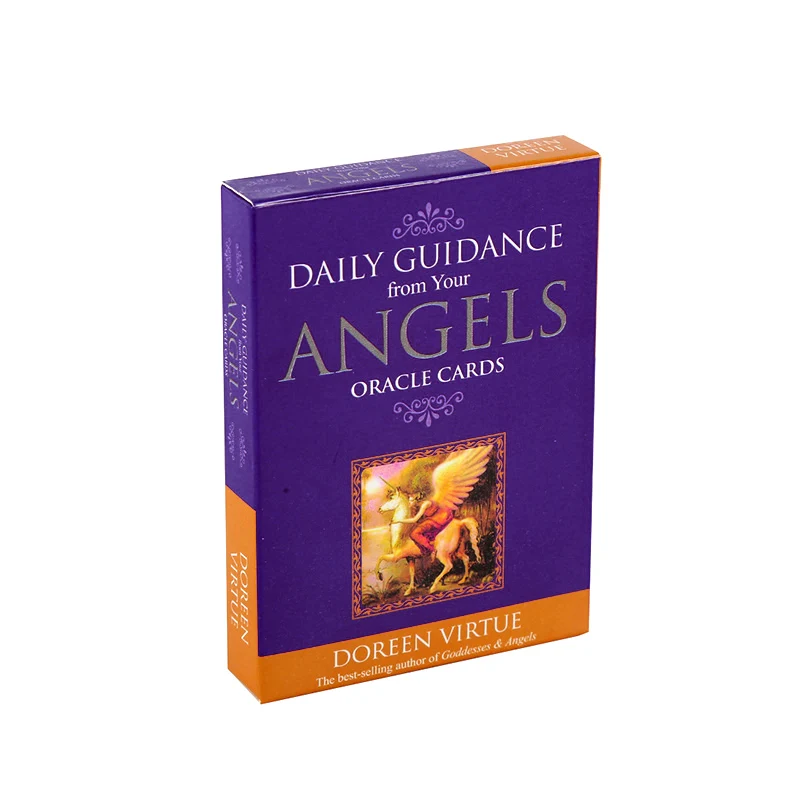 Daily Guidance From Your Angels Oracle Cards English Edition Life Mood Prediction Divination Cards Spiritual Comfort Cards