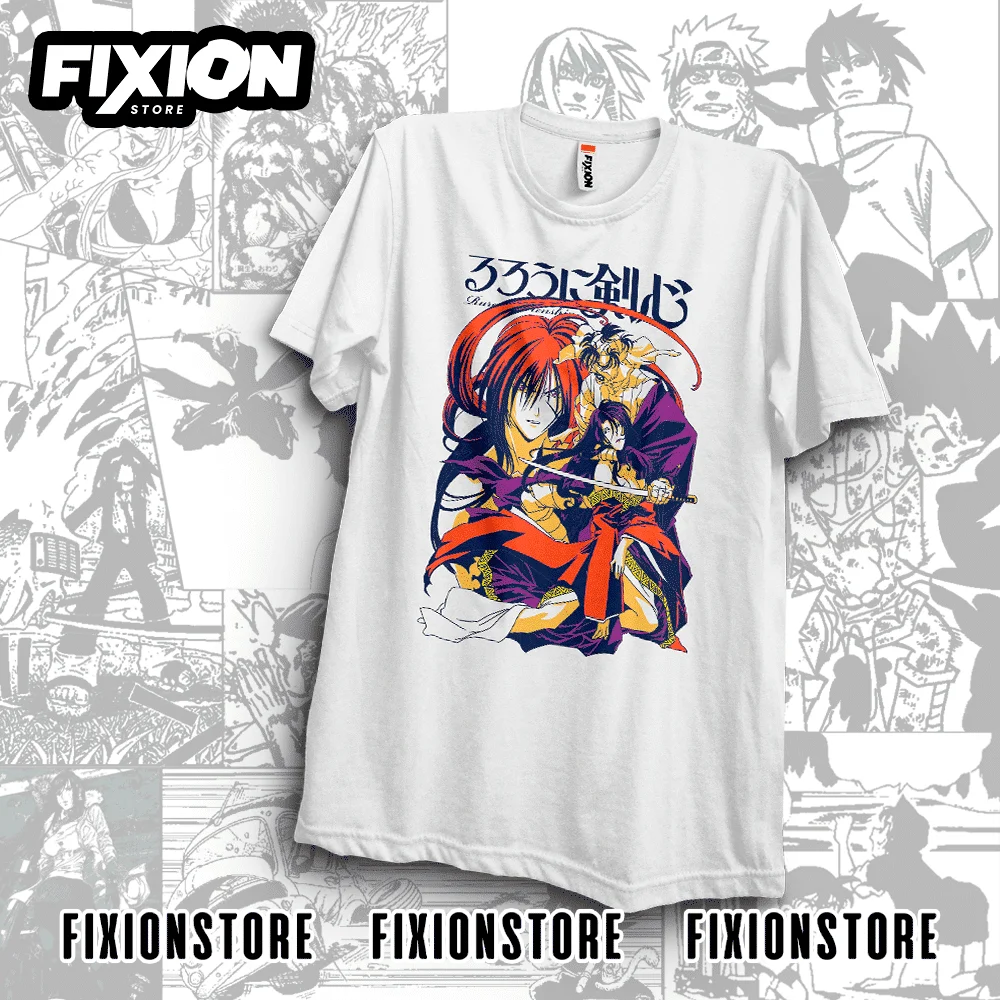 T-shirt For Anime Rurouni Kenshin #1 Mange Tee