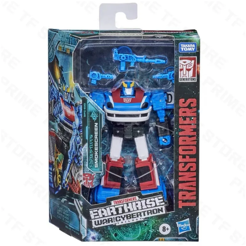 

Оригинальная коллекционная модель аниме-фигурки Hasbro Transformers War for Cybertron Earthrise WFC-E20 Smokerscreen класса Deluxe