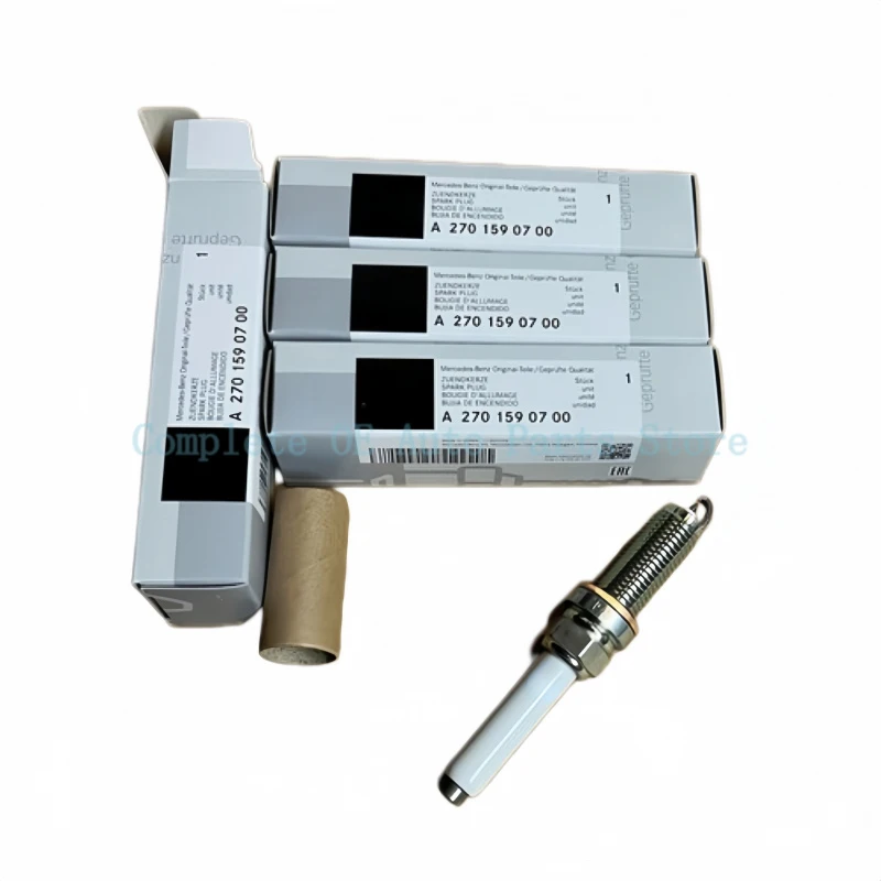 

4PCS OEM Spark Plug 2701590700 A2701590700 For Mercedes Benz W205 X253 C253 C117 A238 C167 W167 R172 W447 E200 GLE350e SLC260