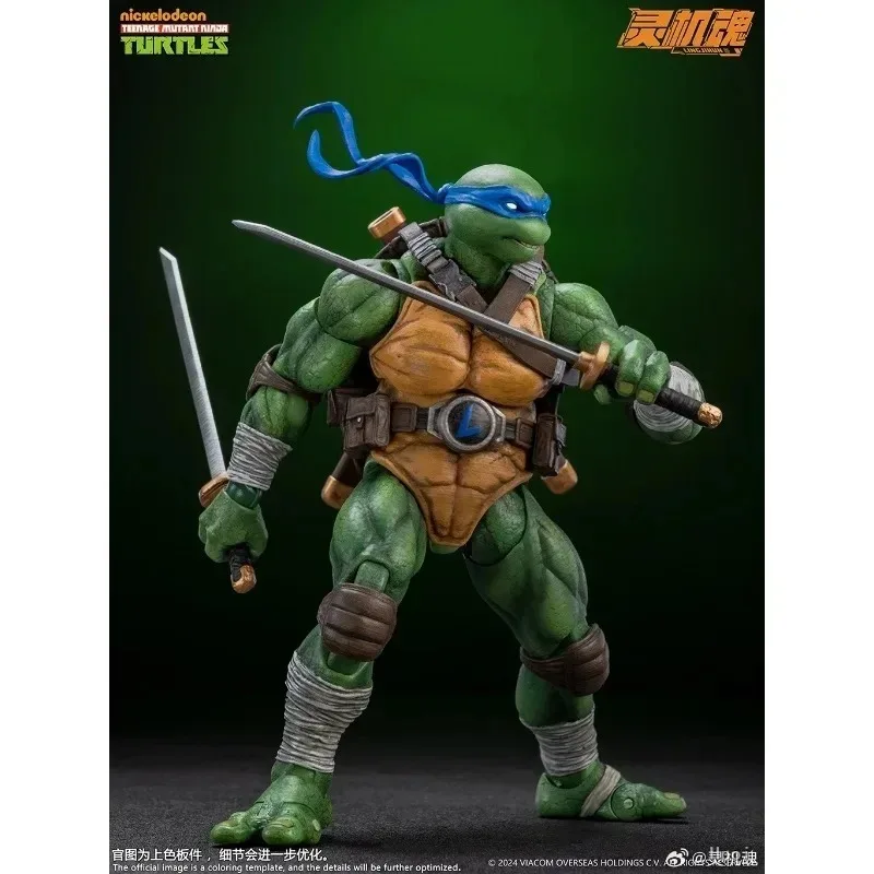 新品本物のスピリットマシンソウルオリジナル忍者タートルシリーズラファエルアニメ完成品可動モデルフィギュアおもちゃ