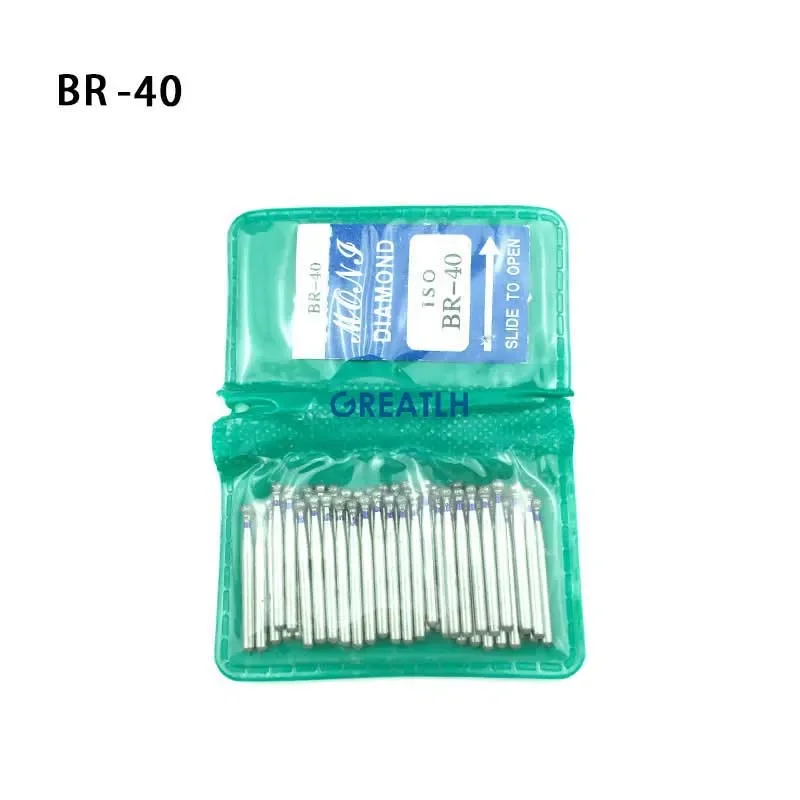 SF/BR SERIES Burs Medical Diamond FG High Speed Burs for Polishing Smoothing Teeth Polishers Dental Instrument 50pcs