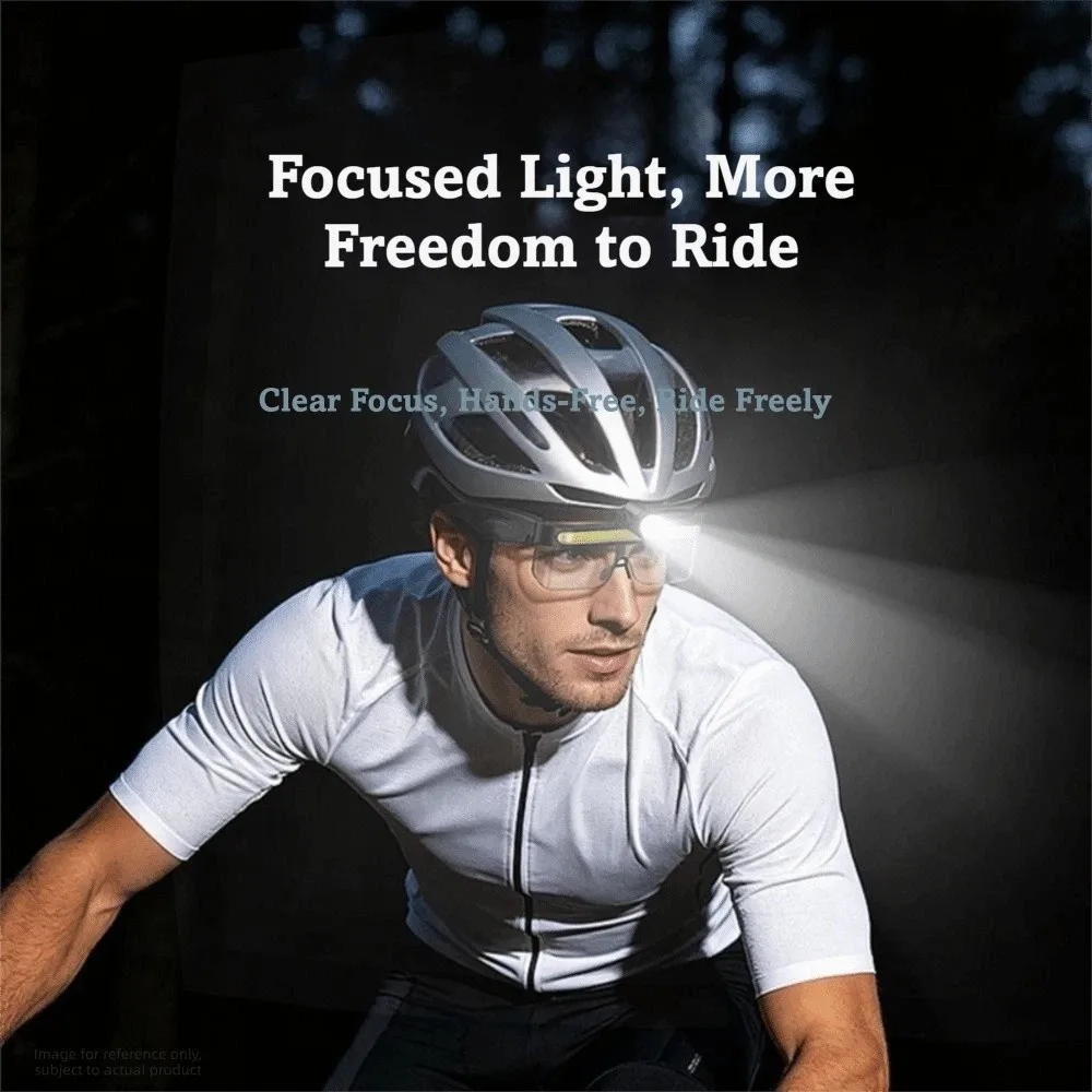 Lightweight Intelligent Sensing Headlight Comfortable Waterproof Full View Floodlight Goggles Adjustable Large-Area Floodlight