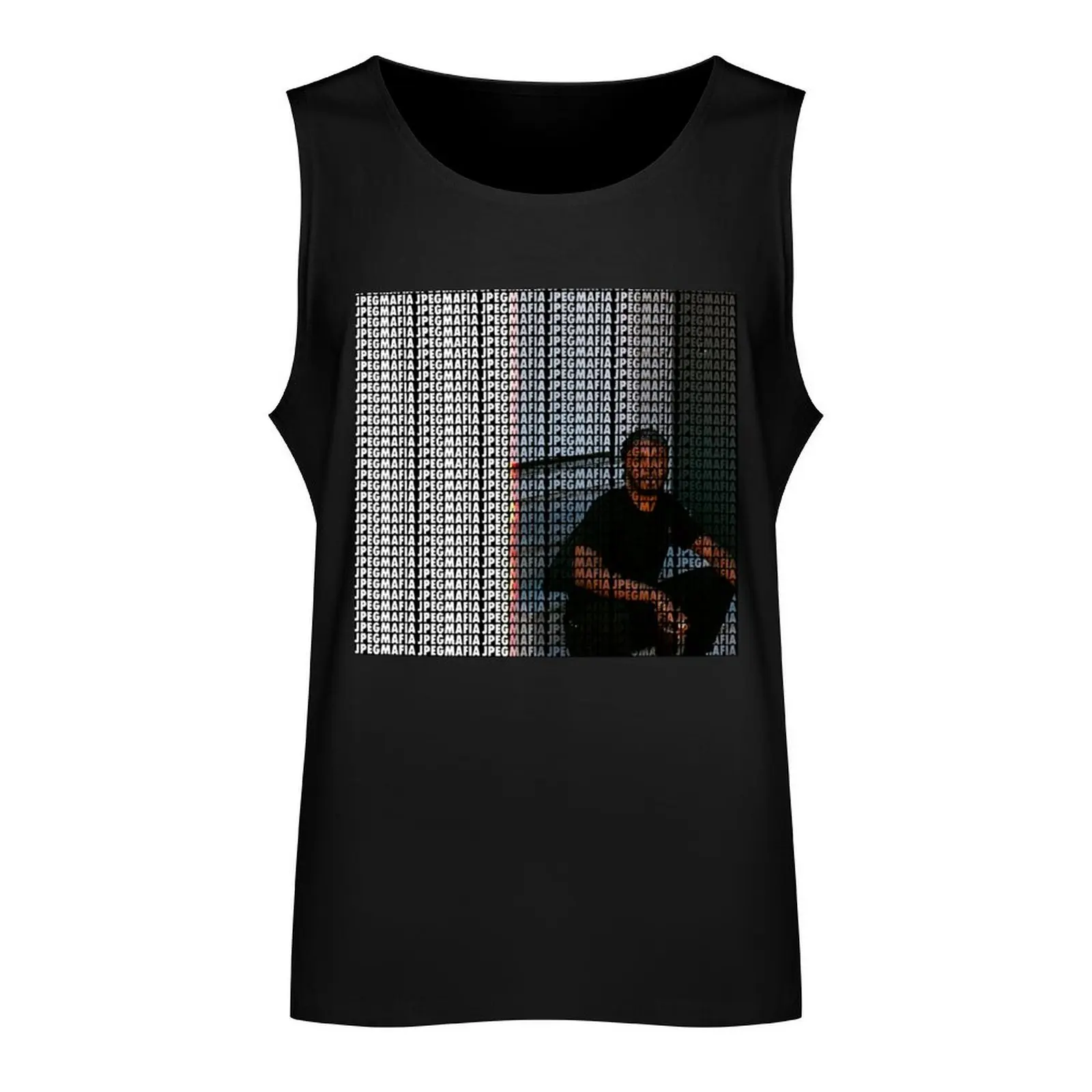 JPEGMAFIA (Veteran) Text Design Tank Top t shirts men clothes anime clothes