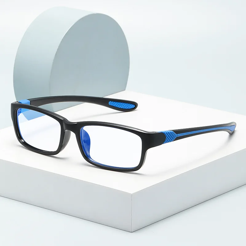 Спортивные ультралегкие спортивные очки для чтения TR90, модные очки для чтения с защитой от синего света, спортивные оправы унисекс для мужчин и женщин 0-+4,0