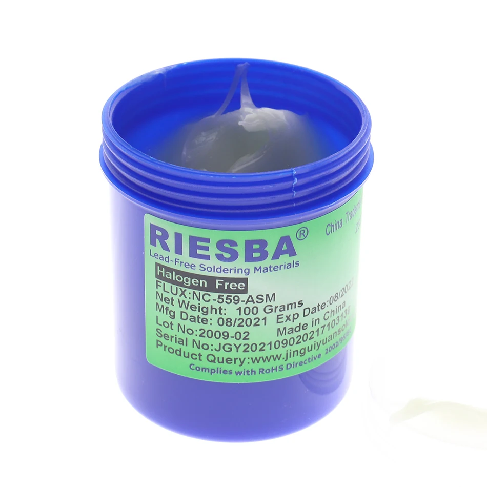 RIESBA NC-559-ASM 100g Leaded Free Soldering Flux Welding Paste!