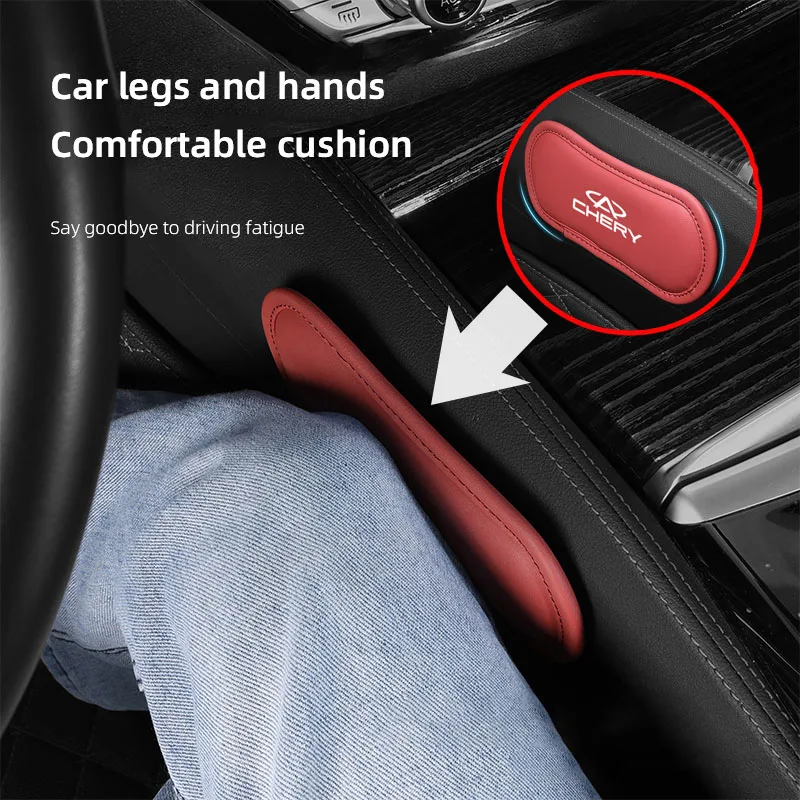 Interior do carro perna joelheiras almofada de couro para chery tiggo 7 pro 8 4 5 3 2 t11 5x amuleto fu qq iq fulwin arrizo 5
