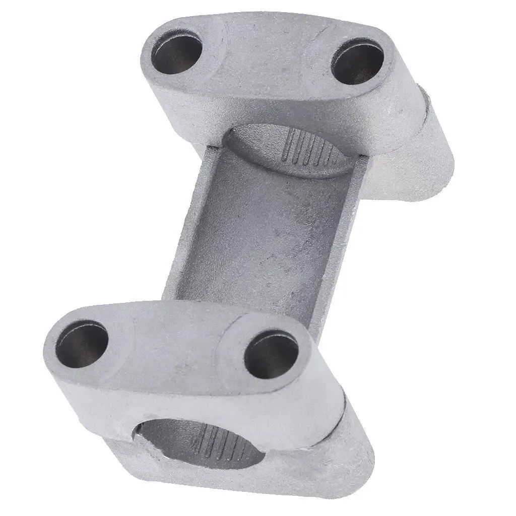 Motorcycle Handlebar Clamp Converter 22mm CNC Aluminum Riser Taper Blocks Universal for Bike and ATV Bars