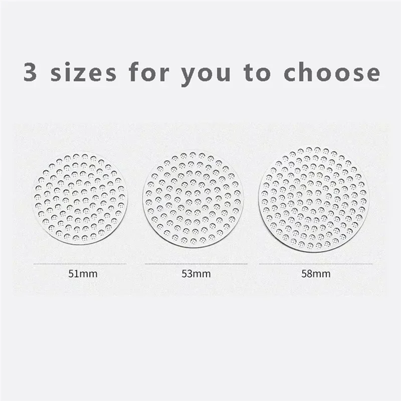 ABUL-Coffee Puck Screen 304 Stainless Steel Double Layer Fine Filter Screen For Portafilter Coffee Maker