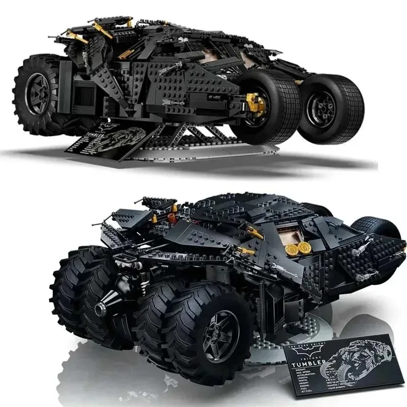 

В наличии 2049 шт. Набор строительных блоков-конструкторов Chariot Dark Knight Batmobile, совместимый с моделью 76240, игрушки-подарки для детей