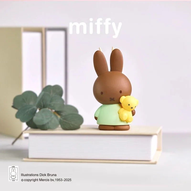 New Original Miffy Scent Diffuser Aroma Series Blind Box Fire Free Aroma Ornament Figure Anime Doll Christmas Gifts