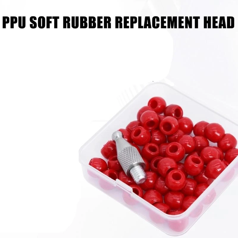 652F Dent Repair Hammer Head with Top Cover Manual Tool Knocks Down Head Dent Repair Tool Accessories 30Pcs/50Pcs