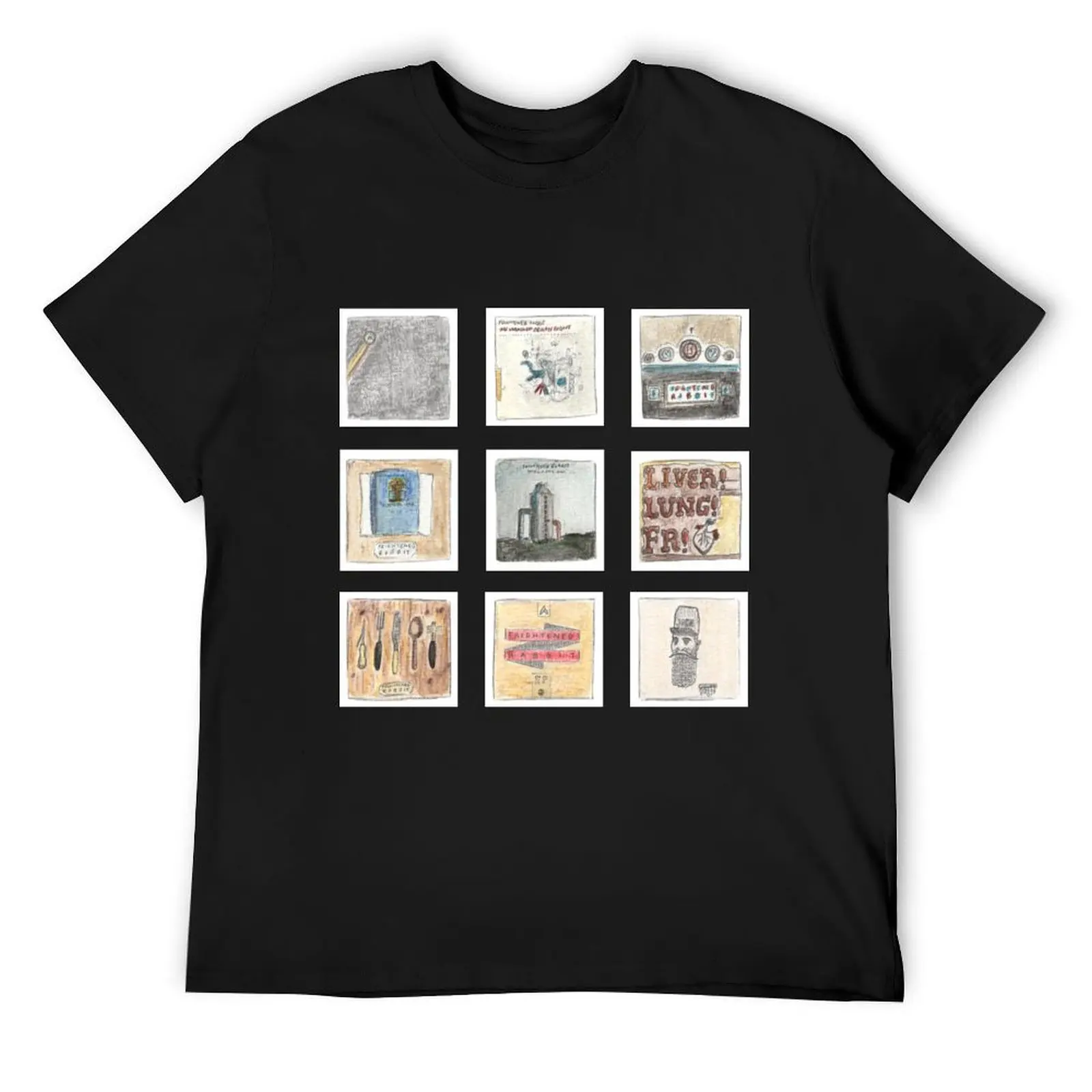 

Watercolour albums - Frightened Rabbit Sticker T-Shirt football t shirt tshirts personalised plain sublime vintage t shirt men