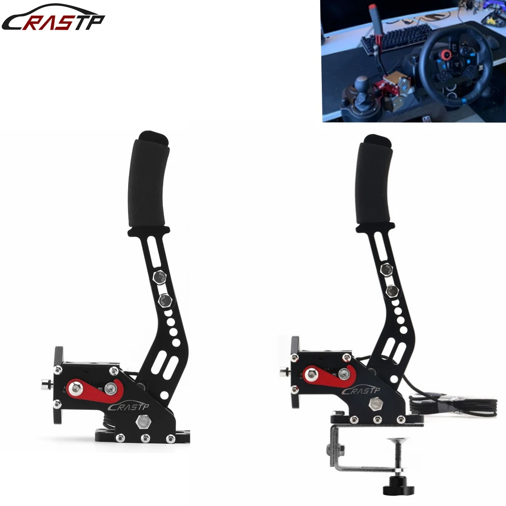 RASTP-Brake System Handbrake for Logitech g29/g27/g25 PC Rally Racing Games 16bit Hall Sensor USB SIM  RS-HB019